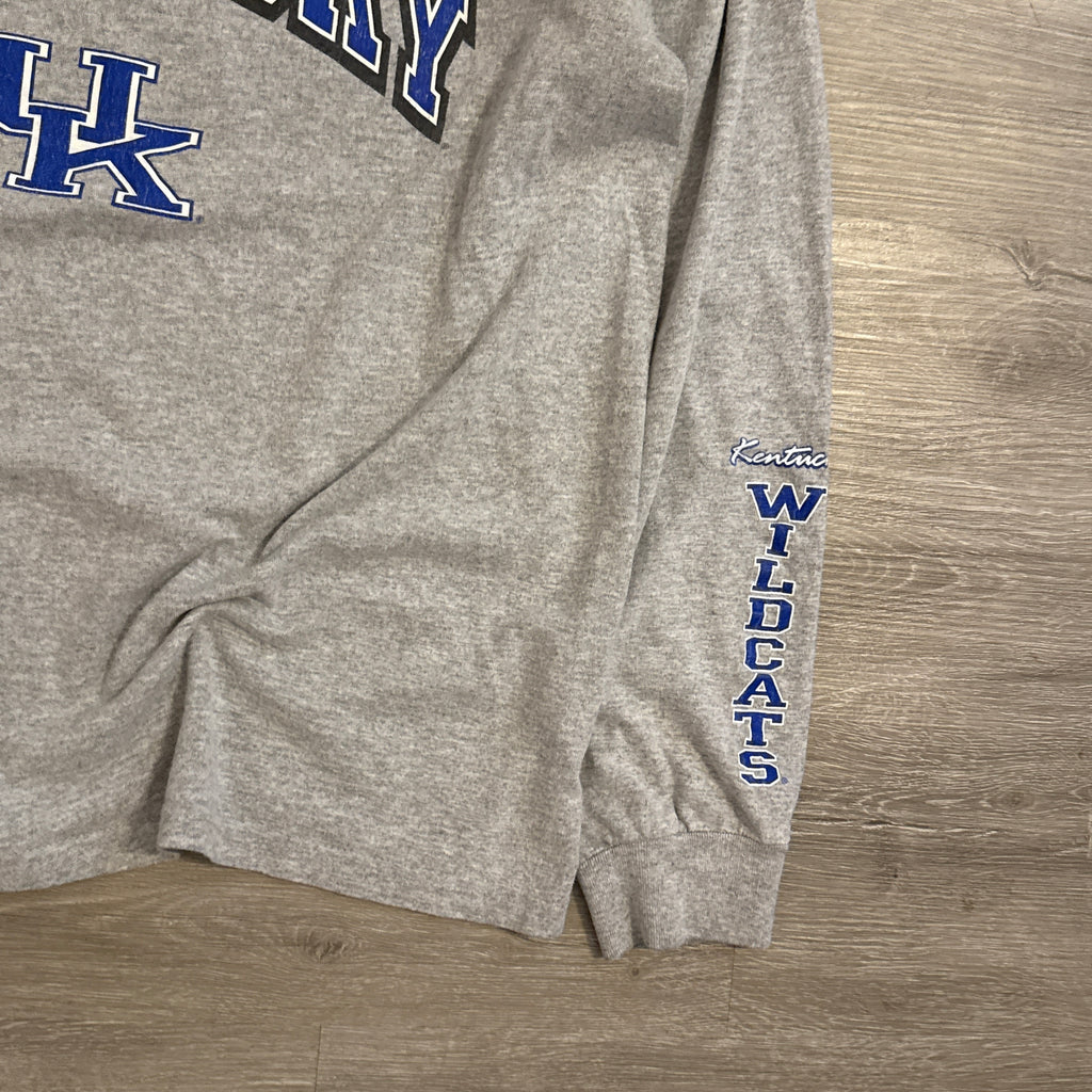 90s Kentucky Wildcats Long Sleeve Shirt Large
