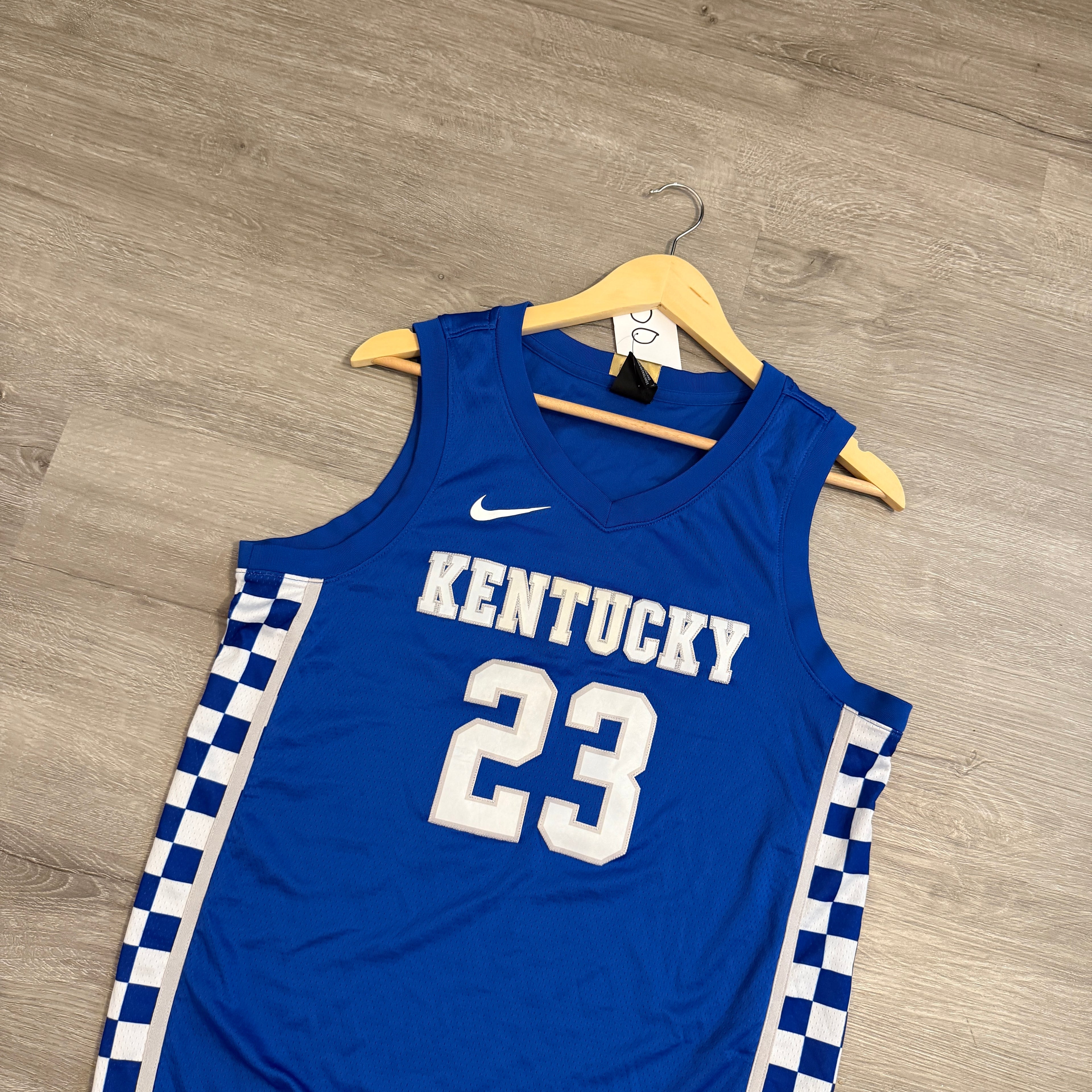Kentucky Wildcats #23 Nike Basketball Jersey Medium