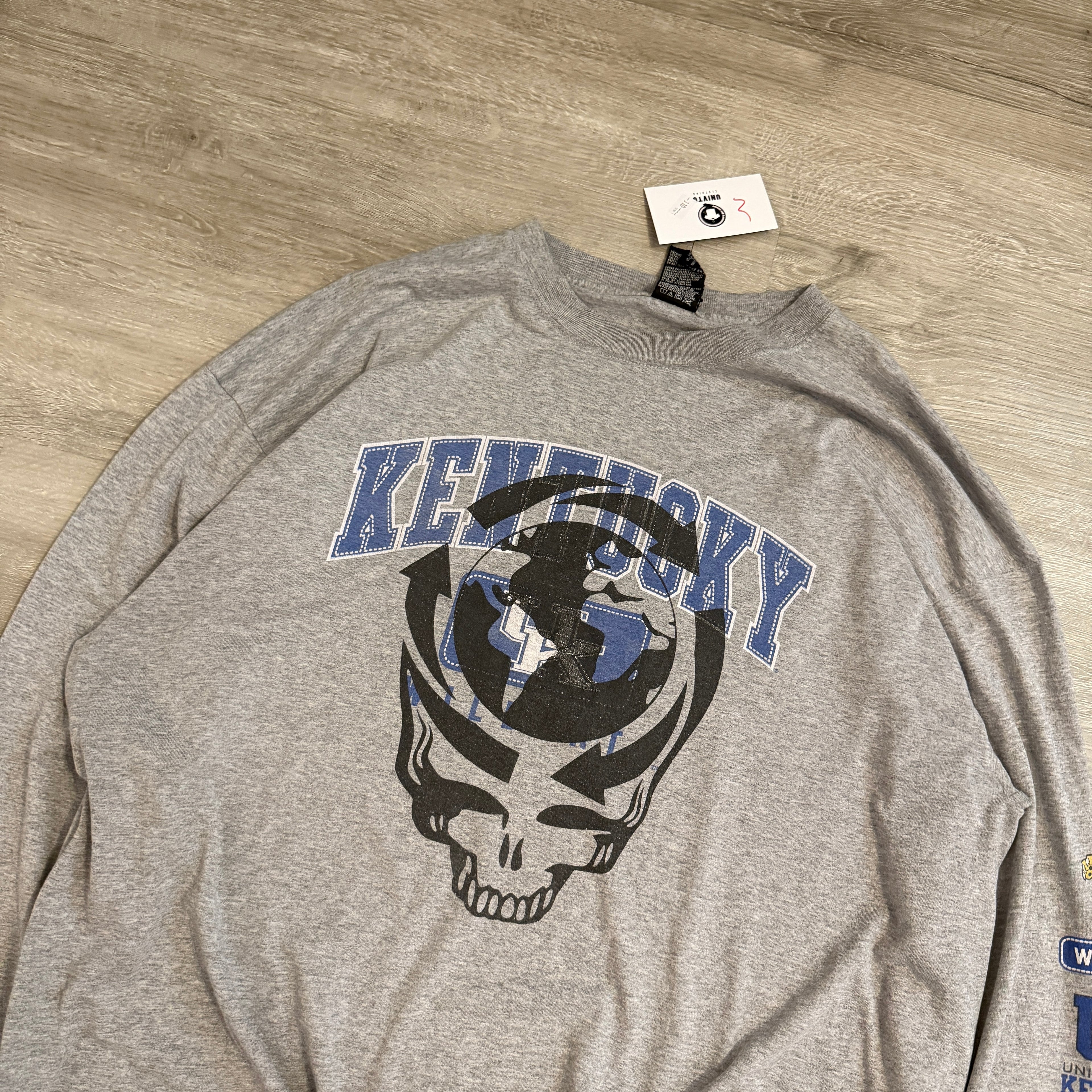 Kentucky Wildcats x Grateful Dead Long Sleeve Shirt XL