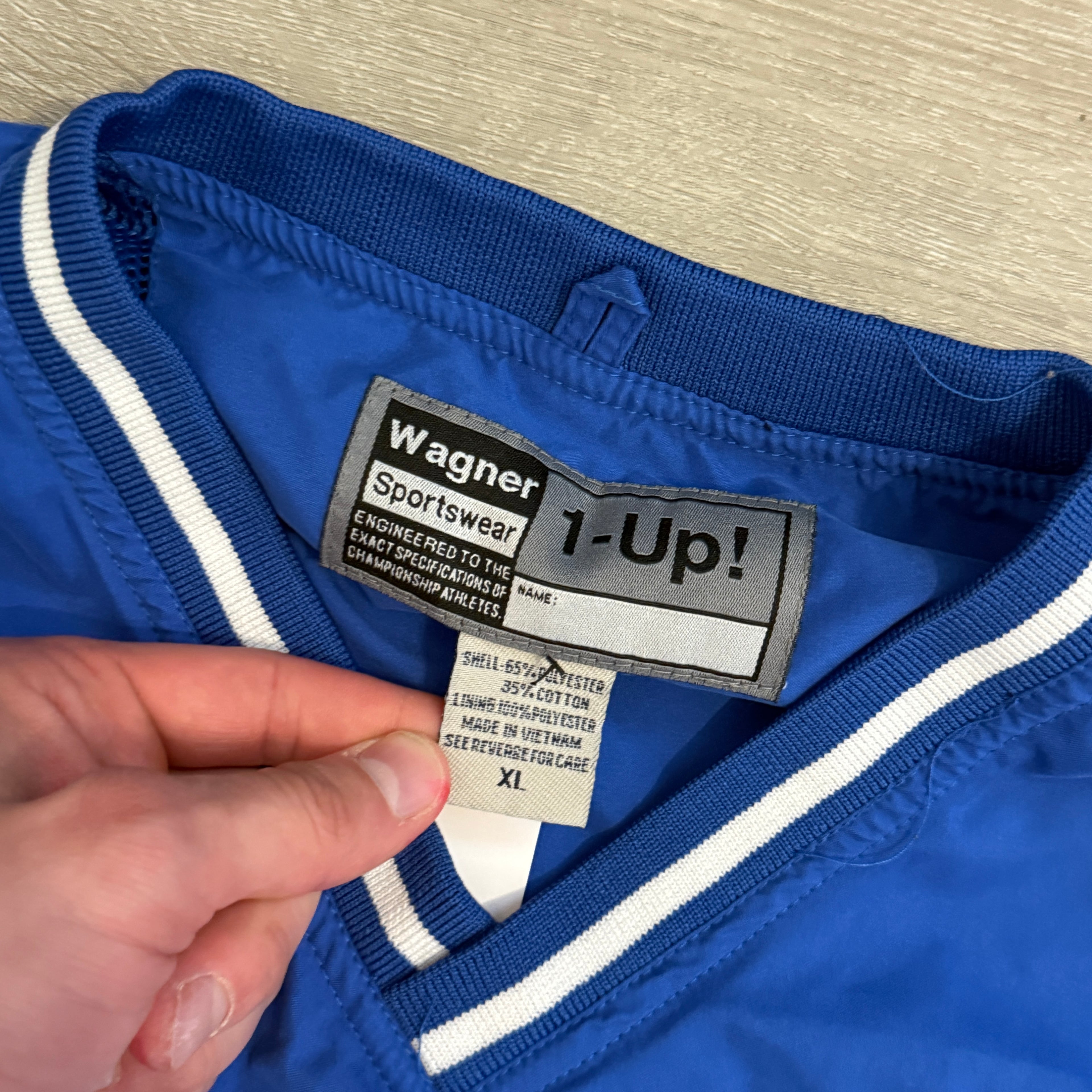 90s Kentucky Wildcats Pullover Jacket Large