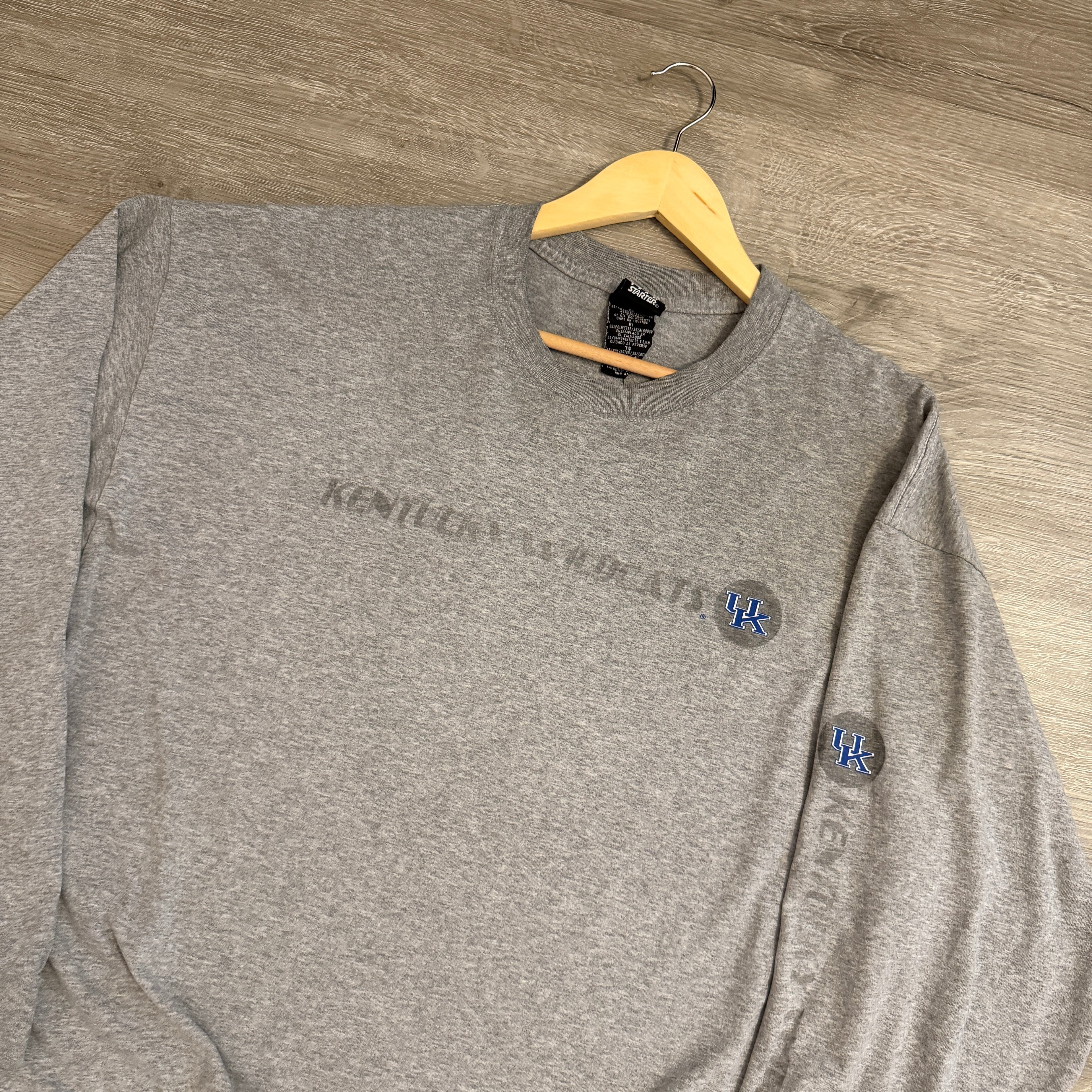 90s Kentucky Wildcats Starter Long Sleeve Shirt XL