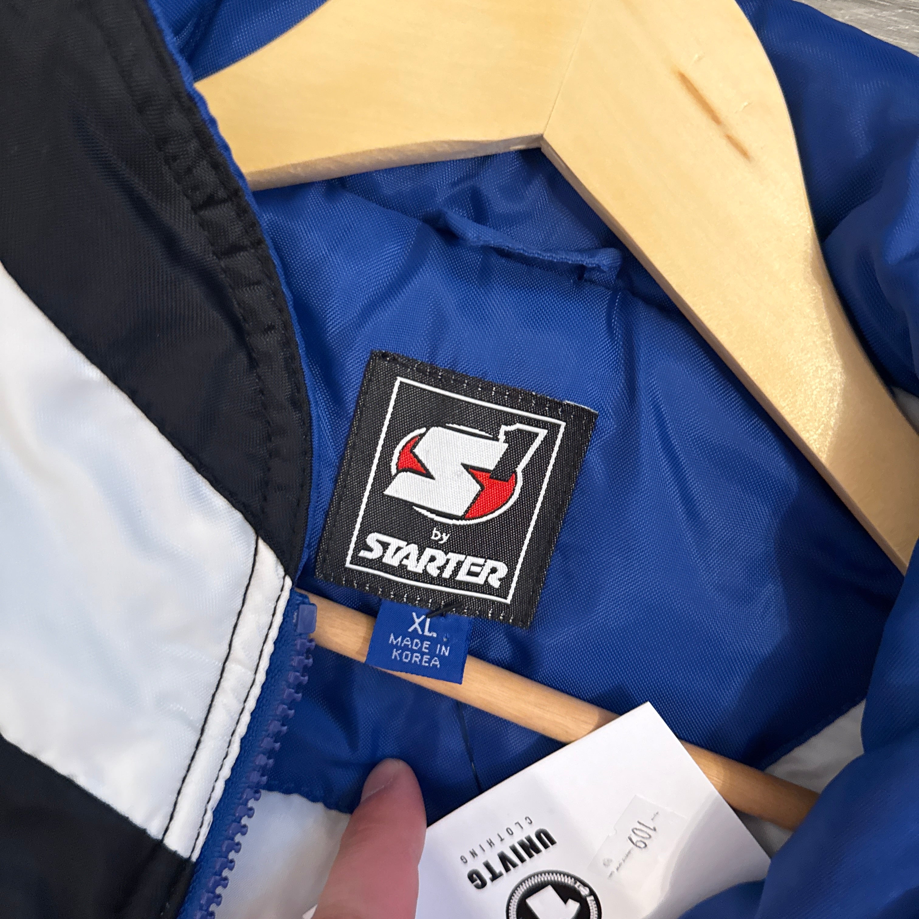 90s Kentucky Wildcats Starter Puffer Jacket XL