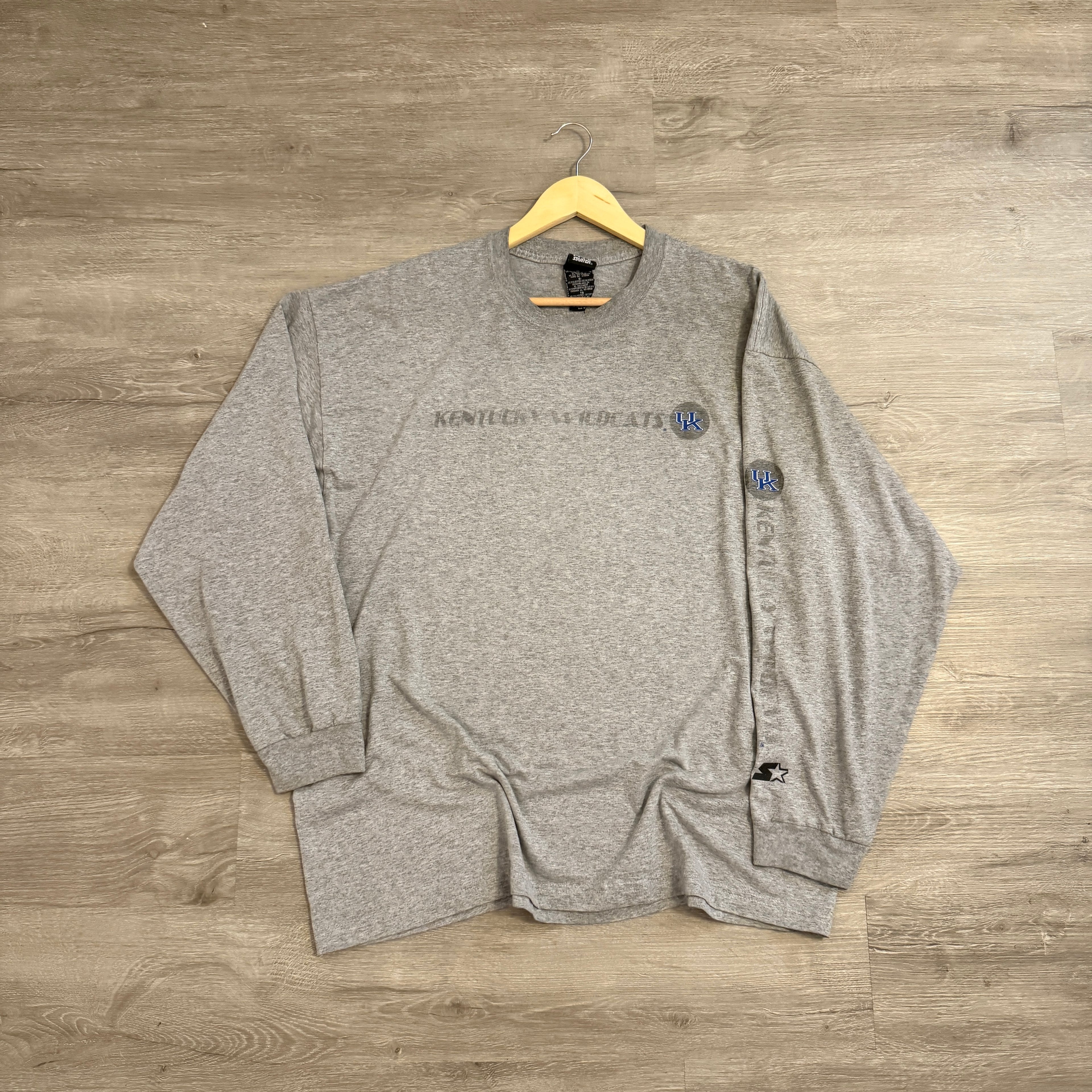 90s Kentucky Wildcats Starter Long Sleeve Shirt XL